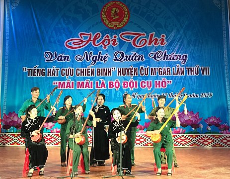 Hội thi văn nghệ quần chúng “Tiếng hát cựu chiến binh” huyện Cư M'gar lần thứ VII năm 2019